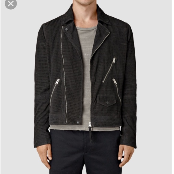 All Saints Other - Men’s Allsaints Miller Leather Jacket